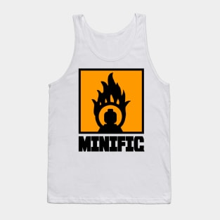 MINIFIG IN FLAME LOGO Tank Top